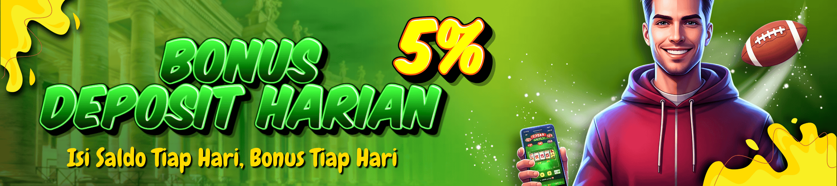 Bonus Deposit Harian Pamanslot